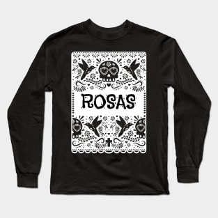 ROSAS FAMILY NAME ROSAS SURNAME ROSAS LAST NAME Long Sleeve T-Shirt